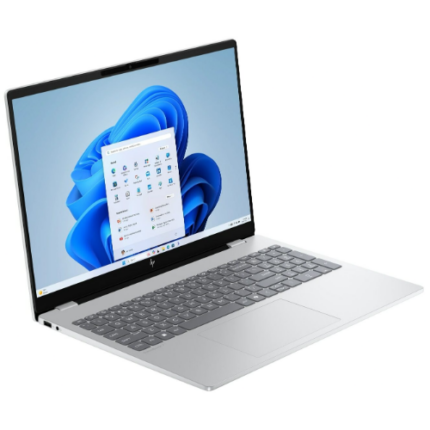 HP OmniBook 7 16‑ay0000nb – 16″ 2K OLED Touch – Intel Core Ultra 7 255H – 32 GB DDR5 – 1 TB NVMe SSD – NVIDIA RTX 4050 6 GB – Win 11 – Glacier Silver