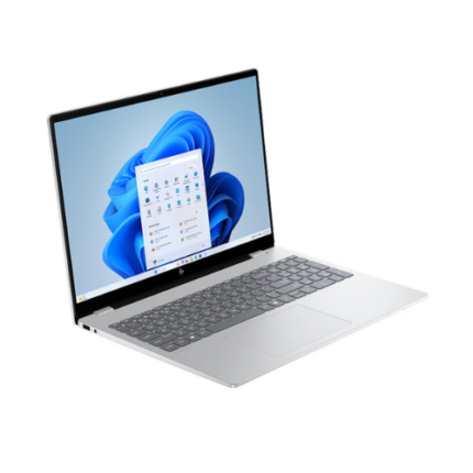 HP OmniBook X Flip 14‑fk0013dx – 14″ 2K x360 Touch – AMD Ryzen AI 5 340 – 16 GB LPDDR5X (onboard) – 512 GB NVMe SSD – AMD Radeon 840M – Win 11 – Meteor Silver